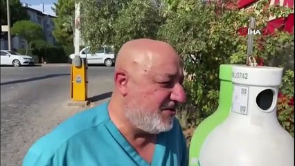 İzmir'de doktora saldırı kamerada