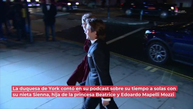 Sarah Ferguson revela detalles sobre labores de niñera con su nieta Sienna