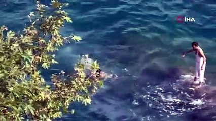 30 metrelik falezlerde ölüm oyunu