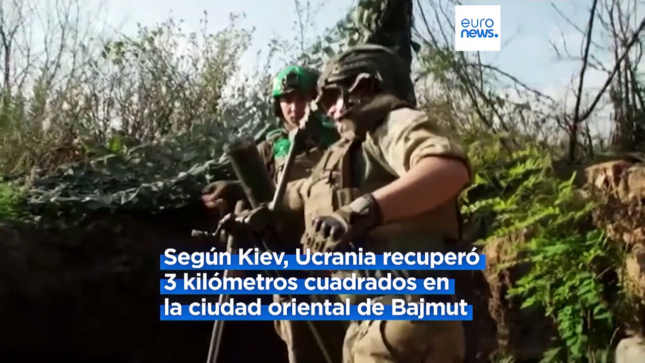 Kiev reporta avances en Bajmut: Ucrania recupera 3 kilómetros cuadrados de territorio