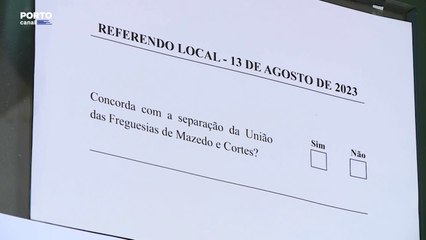 Habitantes votam a favor da separação das freguesias Mazedo e Cortes, em Monção