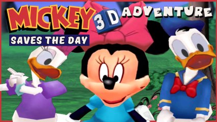 Disney's Mickey Saves The Day: 3D Adventure FULL GAME (PC) Minnie - Easy