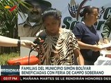 Más de 1.500 familias son favorecidas con la Feria del Campo Soberano en el estado Zulia