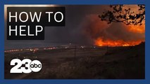 Local efforts to support victims of Maui fires