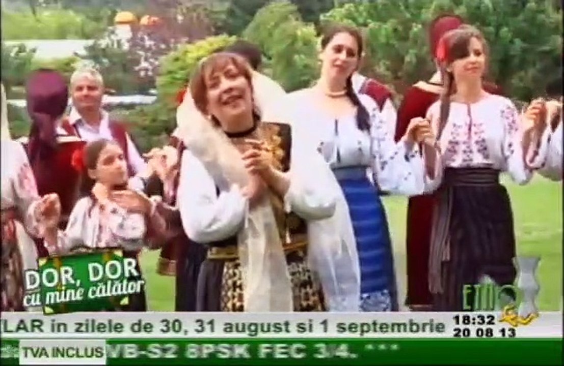 Elena Ionescu Cojocaru - Vreau sa-mi cante lautarii (DOR, DOR cu mine calator - ETNO TV - 20.08.2013)