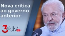 “Quem anda armado é covarde”, afirma Lula em live semanal