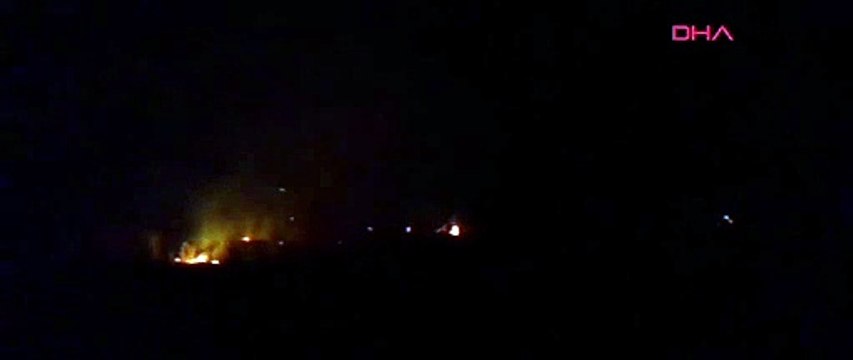 6 acres de zone boisée ont été endommagés dans l'incendie de Çorum Sungurlu