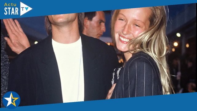 Estelle Lefébure toujours proche de David Hallyday elle lui adresse des mots touchants avec une tr