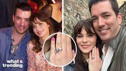 'New Girl' Star Zooey Deschanel Shares New Fiancé Jonathan Scott