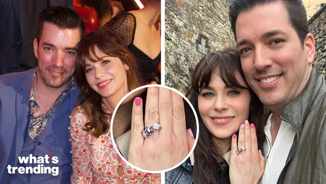 'New Girl' Star Zooey Deschanel Shares New Fiancé Jonathan Scott