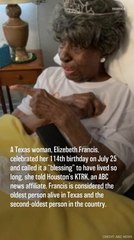 WATCH: In My Feed - A Black Woman Is The Second-Oldest Person In The Country