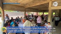 Ganaderos lanzan última petición antes de cerrar la Costera del Golfo