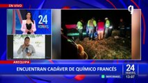 Arequipa: encuentran sin vida a ciudadano francés en canal de regadío