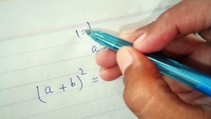 Basic Algebraic Formulas 📘