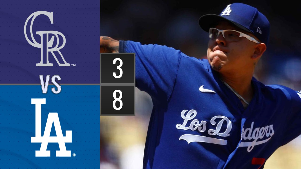 Resumen Rockies de Colorado vs Dodgers de Los Ángeles MLB 13-08-2023