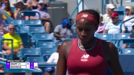 Cincinnati - Gauff titrée face à Muchová