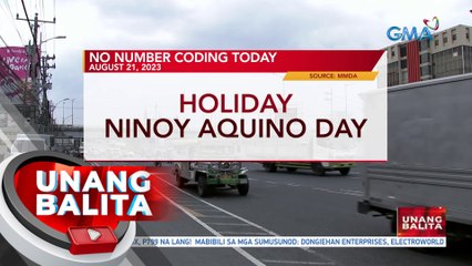 No Number Coding Today | UB Highlights Unang Balita on GMA's Unang Hirit