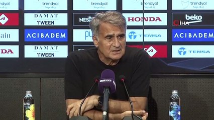 Şenol Güneş: "Ne olursa olsun puan kaybedilecek bir maç değildi" -1