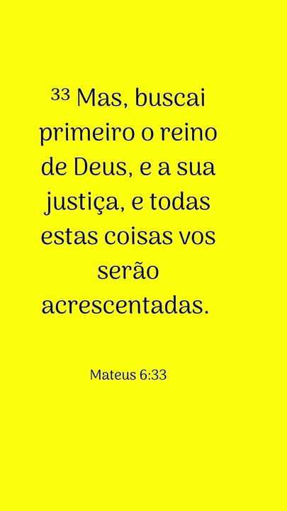Mateus 6:33