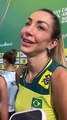 Campeonato Sul-Americano de vôlei: veja entrevista de Thaísa