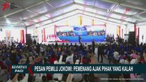 Pesan Pemilu Damai oleh Jokowi: Pemenang Ajak Pihak yang Kalah untuk Bantu