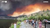 Incendi in Canada, colpita la citta' di West Kelowna