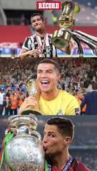 LOS TÍTULOS DE MESSI VS LOS DE CRISTIANO #CR7 #MESSI #futbol