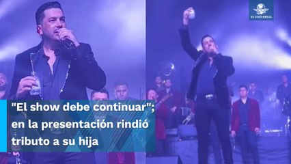 Luis Ángel "el Flaco" aparece por primera vez, tras la muerte de su hija