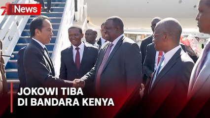 Jokowi Tiba di Kenya, Kunjungan Kerja Pertama Kali sejak Jadi Presiden RI