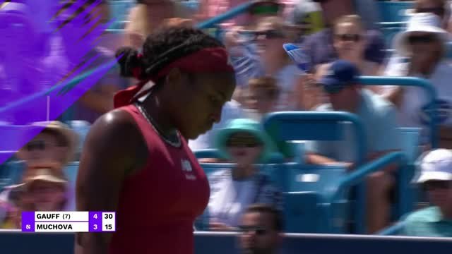 Gauff claims biggest title yet with Cincinnati win