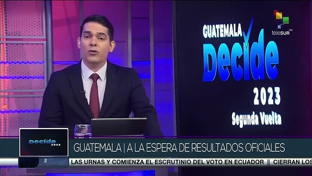 En Guatemala se registraron altos índices de abstencionismo en los comicios