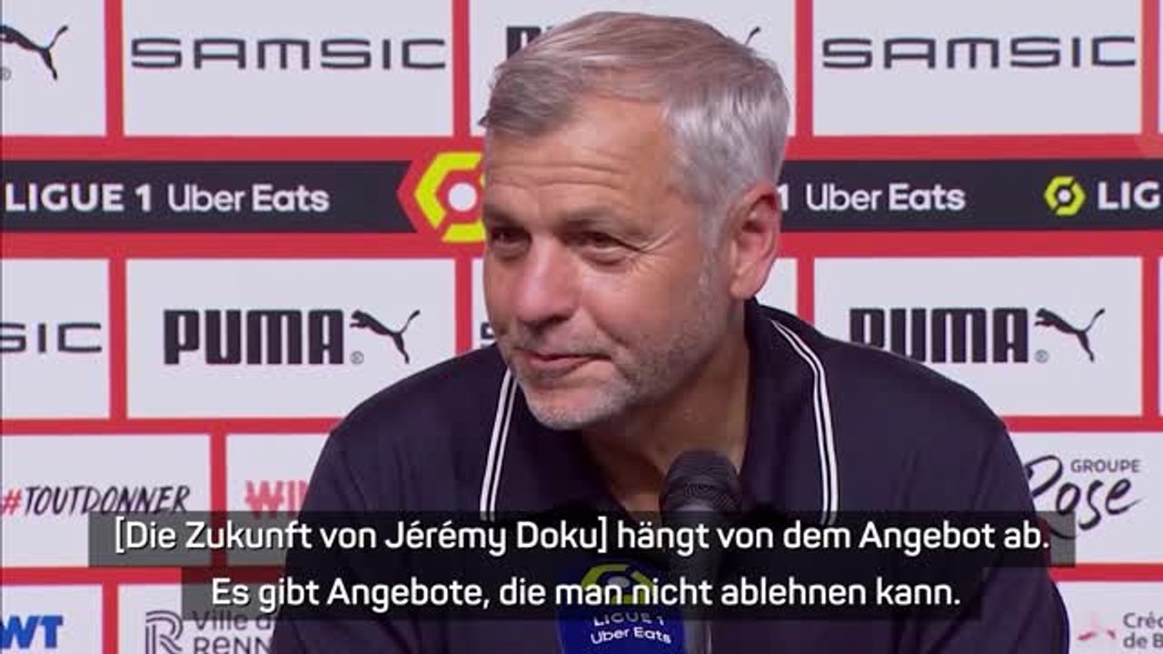 Rennes-Coach: 'Doku-Zukunft hängt von Angebot ab'
