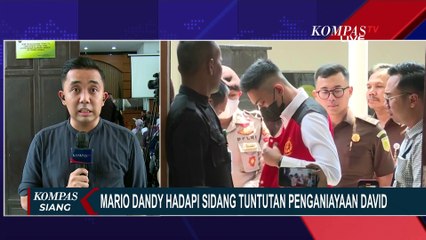 Mario Dandy Hadapi Sidang Tuntuan atas Penganiayaan David, Setelah Sempat Ditunda