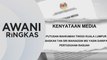 AWANI Ringkas: Peguam Negara fail rayuan