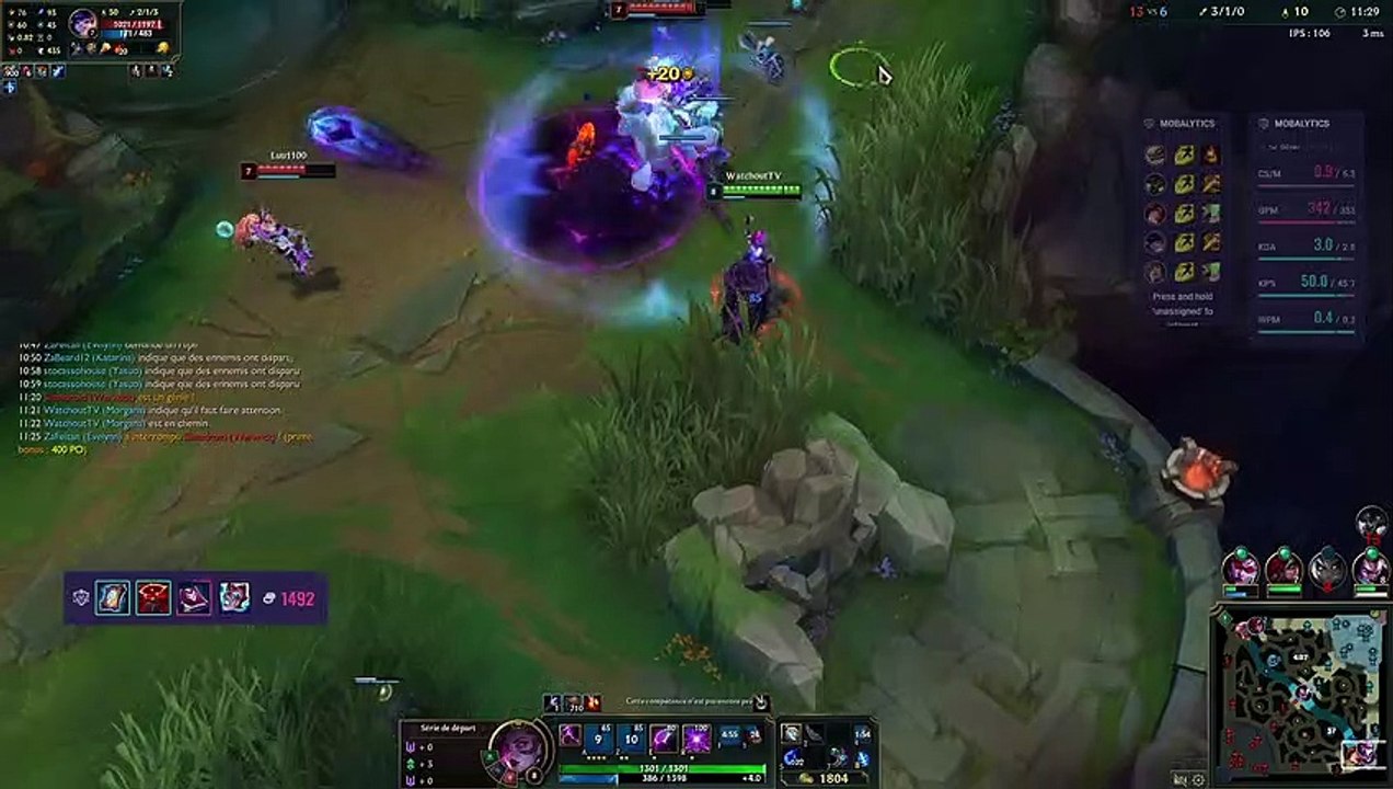Highlight - League of Legends - Morgana Support - Vidéo Dailymotion