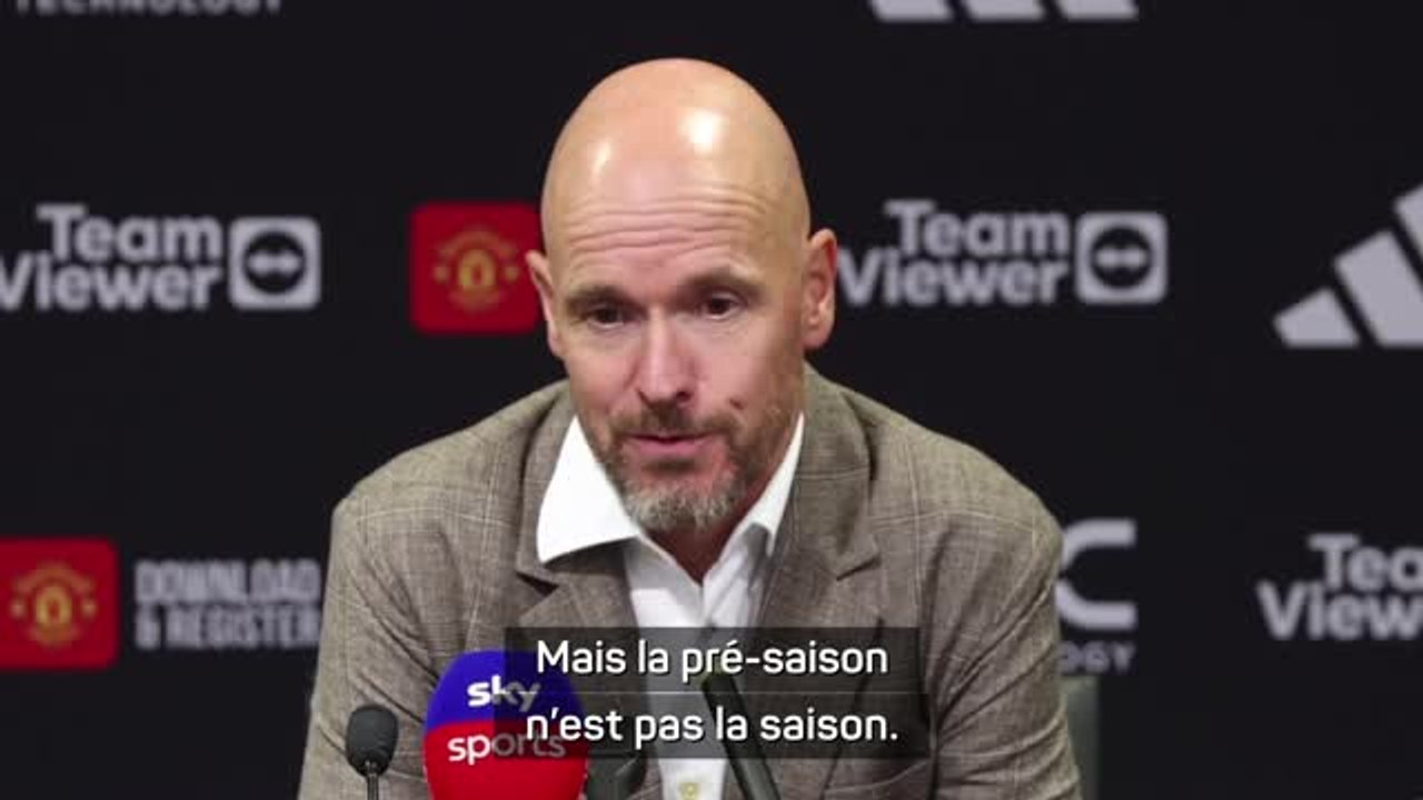 1ère j. - Ten Hag : "Nous pouvons être bien meilleurs"