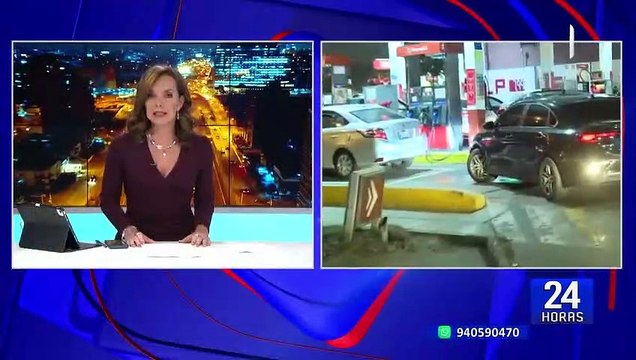 Cercado de Lima: conductores forman largas colas en grifos para abastecerse de GLP