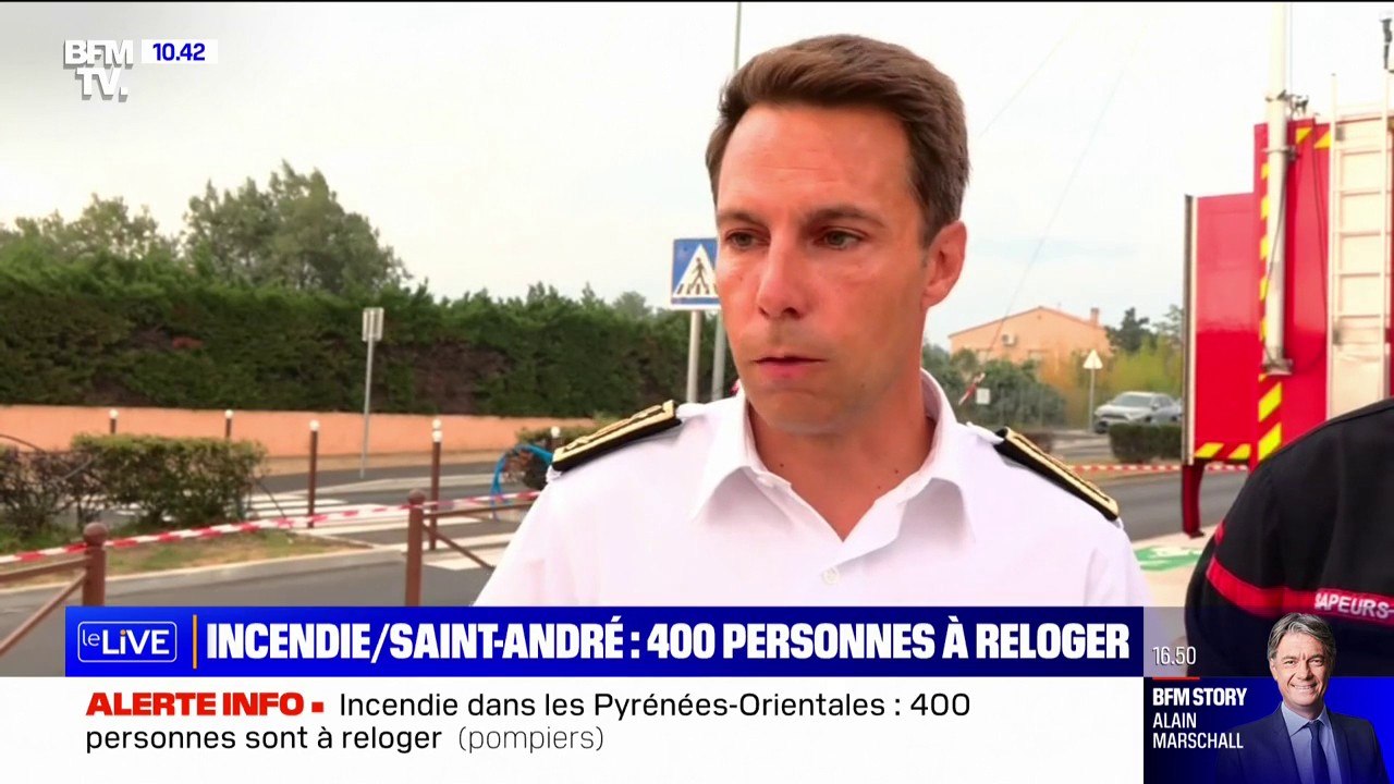 Incendies dans les Pyrénées-Orientales: "Il reste entre 350 et 400" à reloger selon le préfet