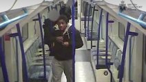 Man runs through tube waving ‘Rambo’ machete after stabbing 16-year-old boy, CCTV shows