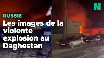 Une violente explosion dans une station-service au Daghestan fait au moins une trentaine de morts