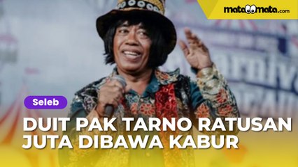 Duitnya Ratusan Juta Dibawa Kabur, Pak Tarno: Hukum Karma Berlaku