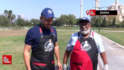 Adana güneşinin altında tost pişti