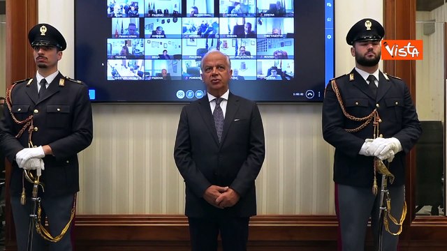 Piantedosi a forze Polizia: Grazie per impegno, risultati raggiunti sono frutto vostro sacrificio