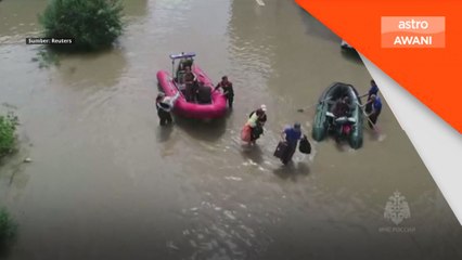 Banjir di wilayah timur Rusia, darurat diisytihar