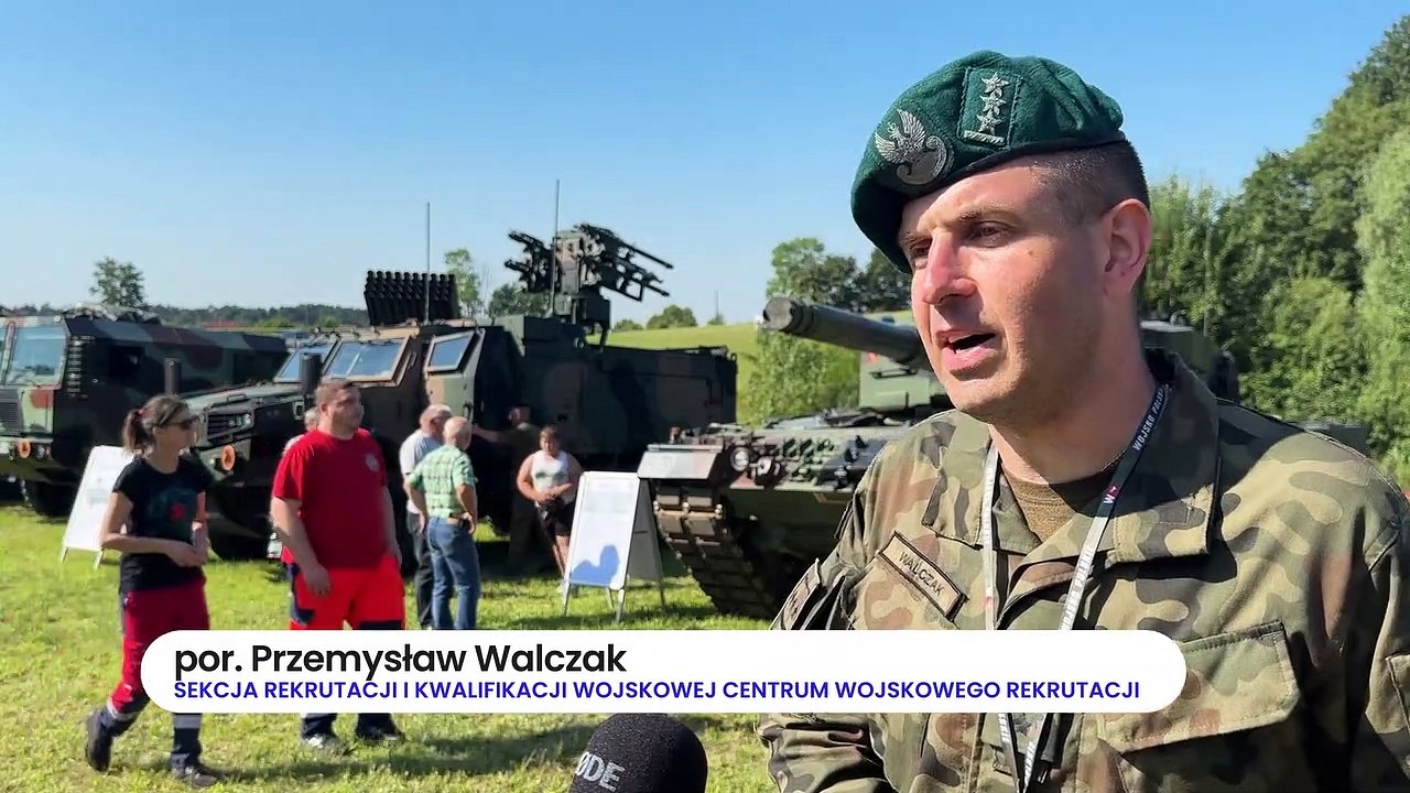 Gazeta Lubuska. Kłodawa. Piknik wojskowy w Kłodawie