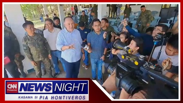 Teodoro nais mapabilis ang pagtatayo ng mga pasilidad sa EDCA sites | News Night