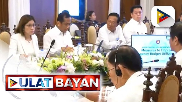 PBBM, pinulong ang iba't ibang ahensiya ng pamahalaan kaugnay sa underspending, underutilization ng budget