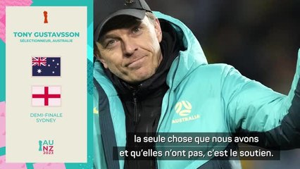 Australie - Gustavsson : "L'Angleterre est favorite"