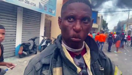 Explosión en San Cristóbal: Bombero pide a residentes evacuar la zona