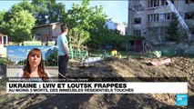 Guerre en Ukraine : frappes nocturnes sur Lviv et Loutsk, dans l'ouest du pays